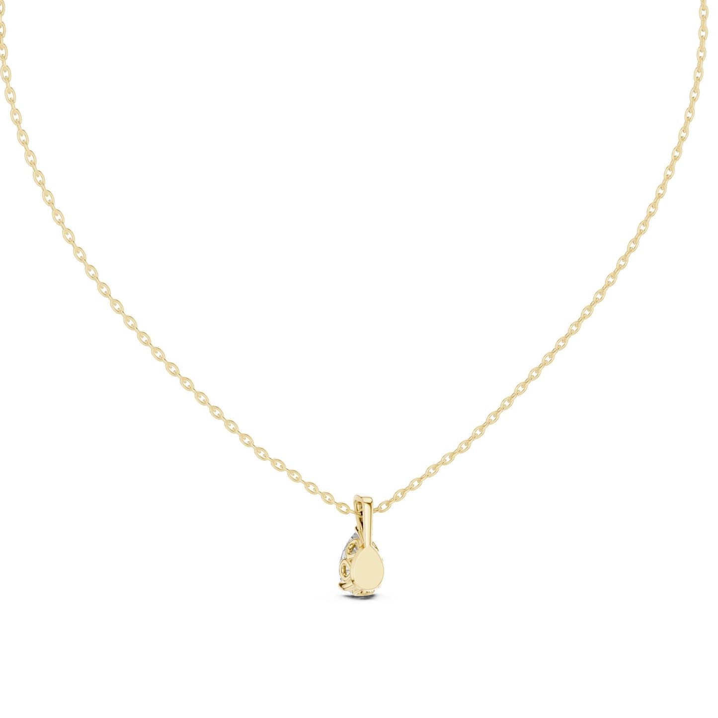 Pear Lab Grown Diamond Pendant