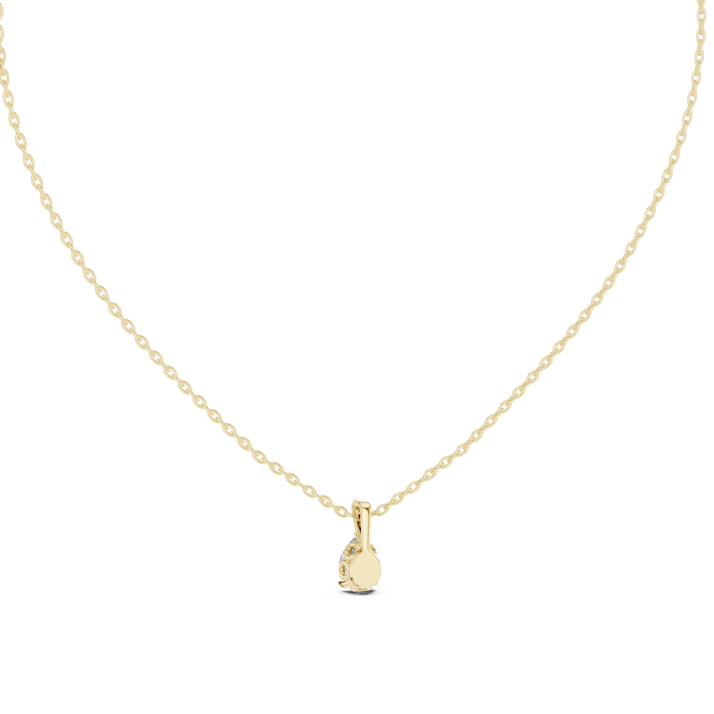 Pear Lab Grown Diamond Pendant