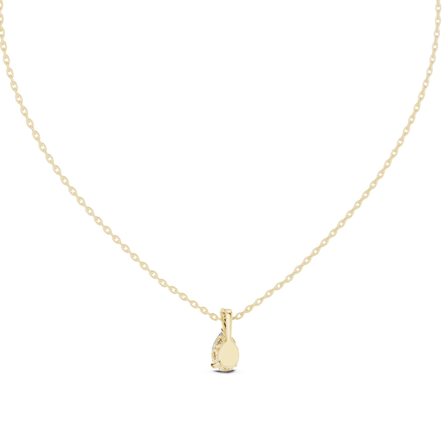Pear Lab Grown Diamond Pendant