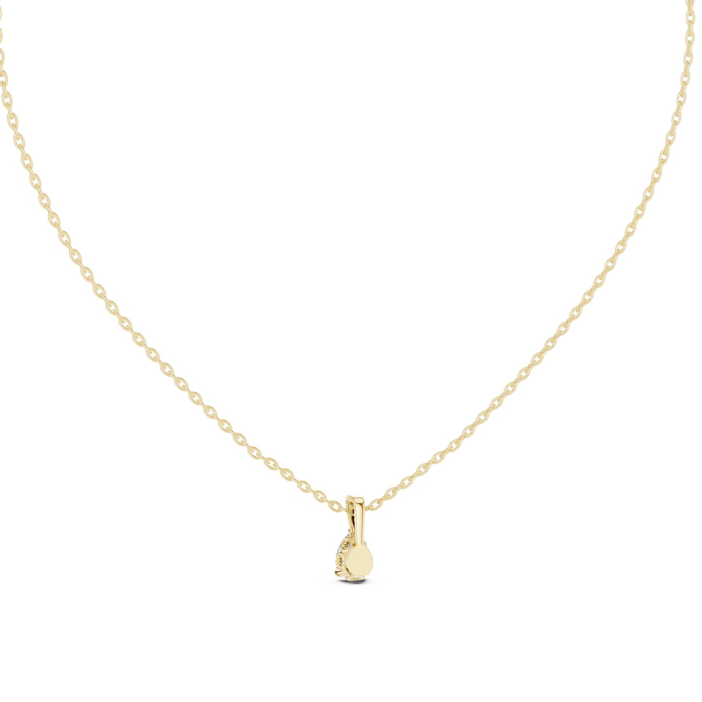 Pear Lab Grown Diamond Pendant