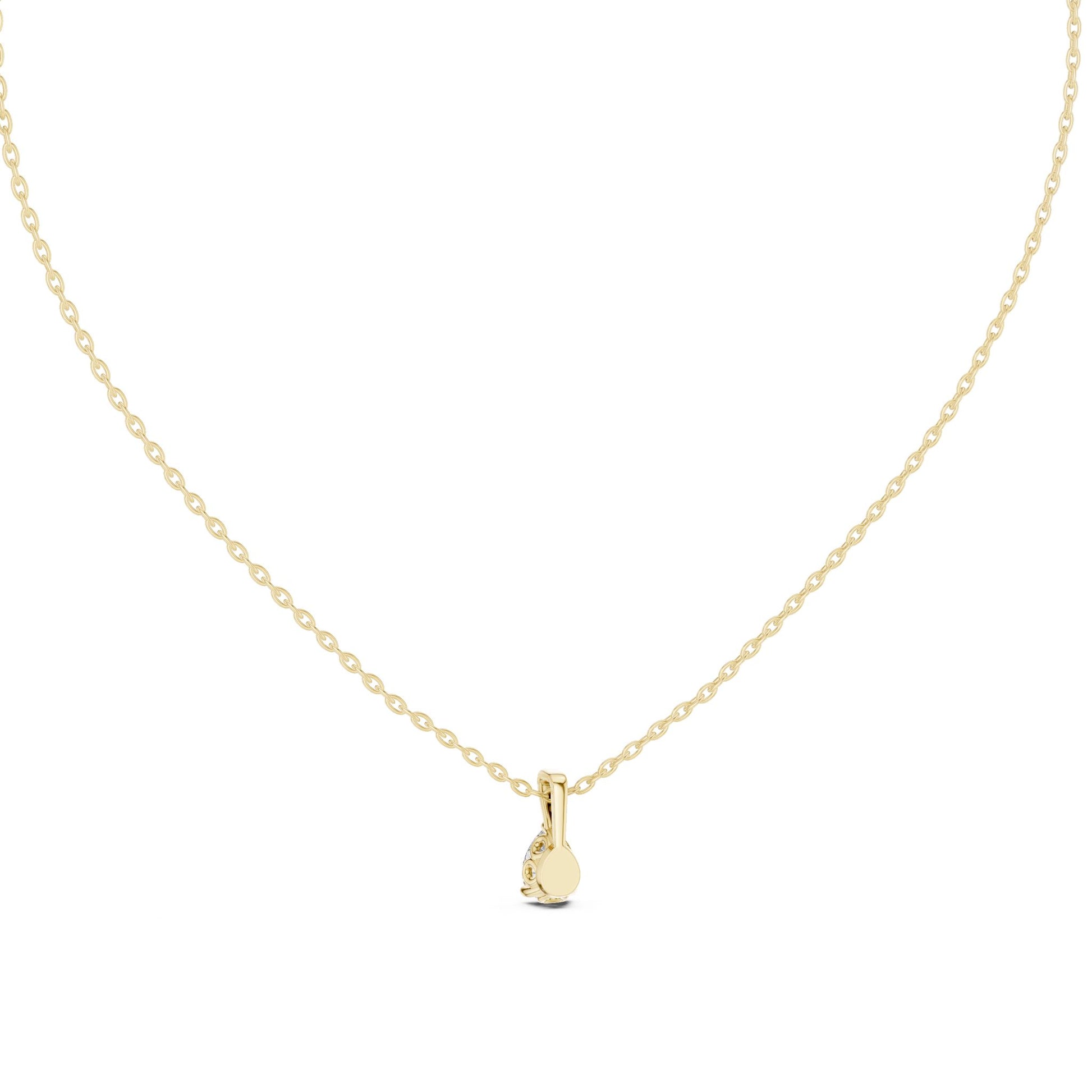Pear Lab Grown Diamond Pendant