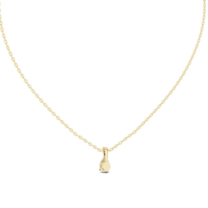 Pear Lab Grown Diamond Pendant