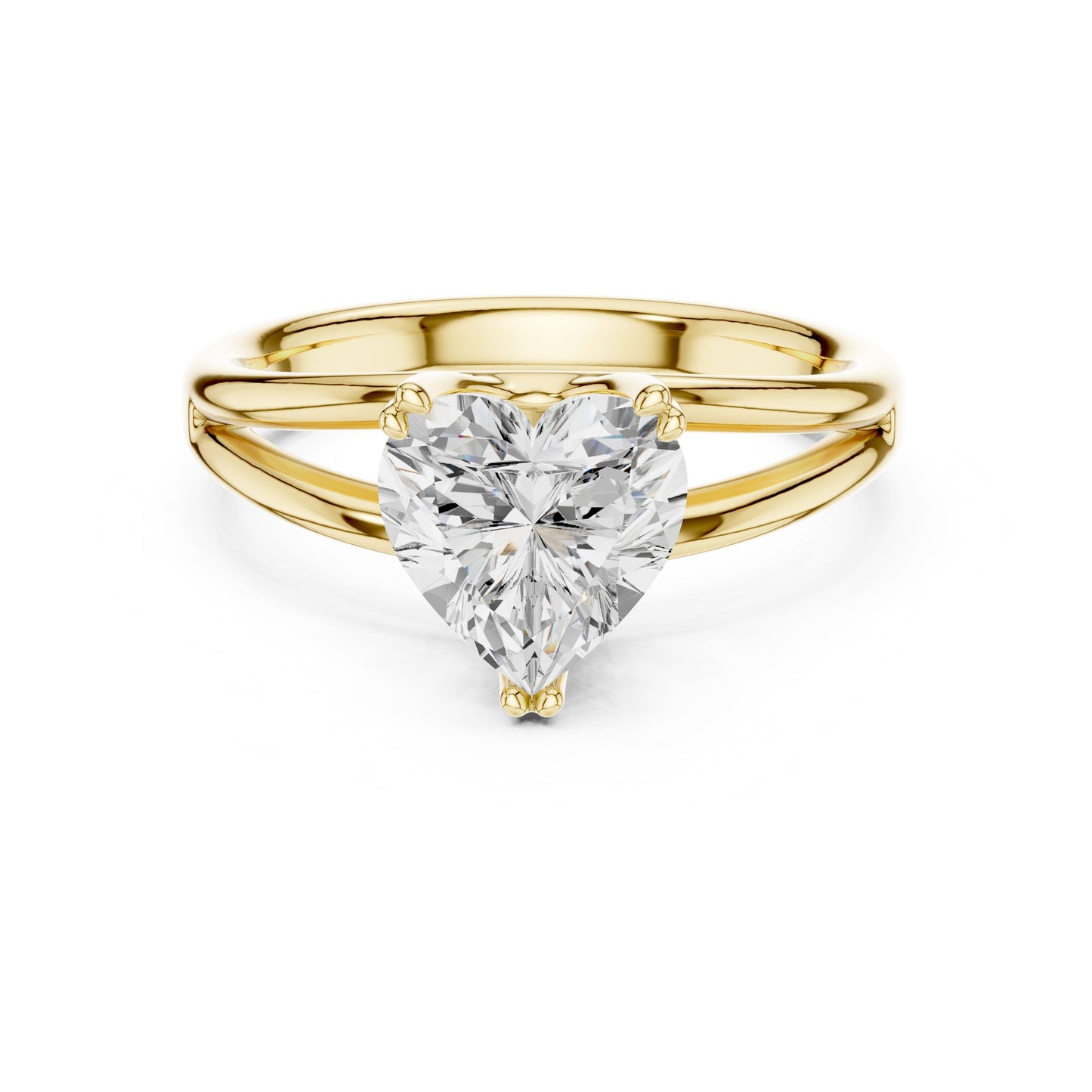 Pear Lab Grown Diamond Solitaire Engagement Ring