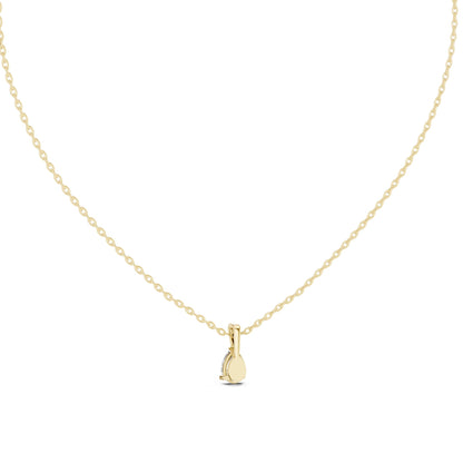 Pear Lab Grown Diamond Pendant