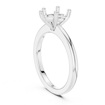 Pear Lab Grown Diamond Solitaire Engagement Ring