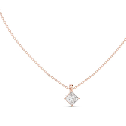 Princess Lab Grown Diamond Pendant