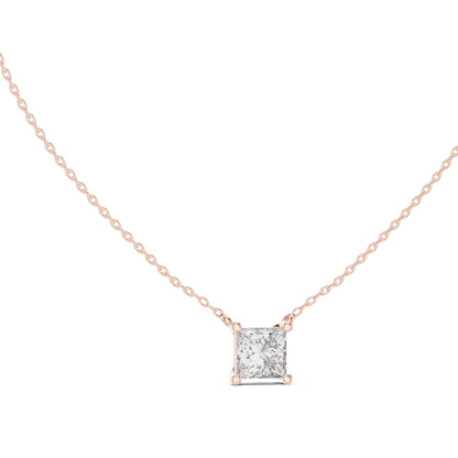 Princess Lab Grown Diamond Pendant