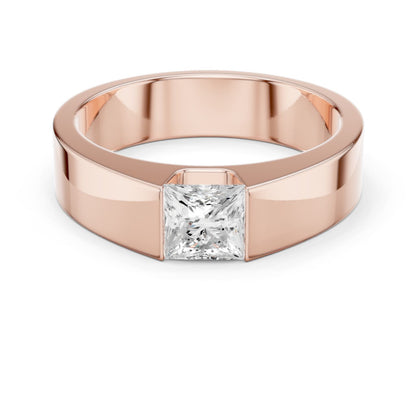 Men's Princess Lab Grown Diamond Ring