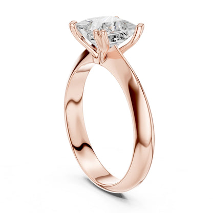 Princess Lab Grown Diamond Solitaire Engagement Ring