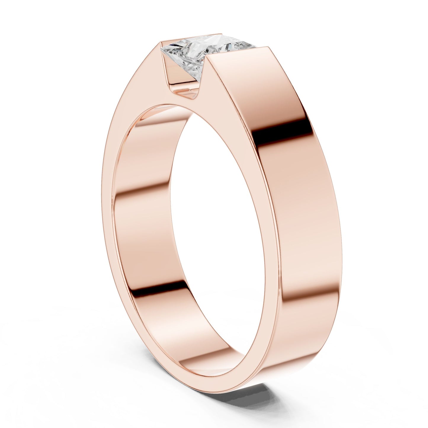Men's Princess Lab Grown Diamond Ring