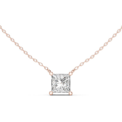 Princess Lab Grown Diamond Pendant