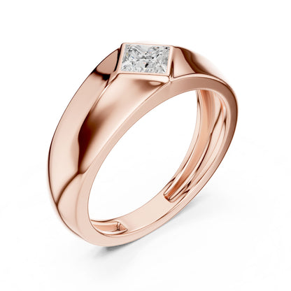 Men's Princess Lab Grown Diamond Ring
