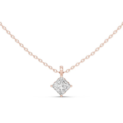Princess Lab Grown Diamond Pendant