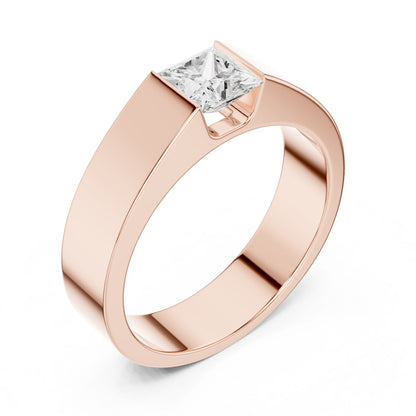 Men's Princess Lab Grown Diamond Ring