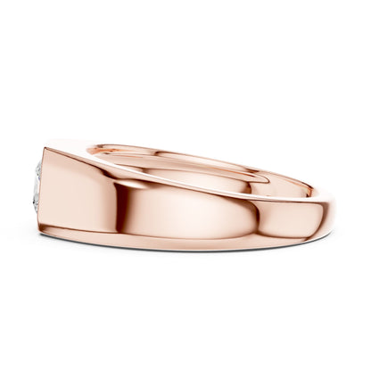Men's Princess Lab Grown Diamond Ring