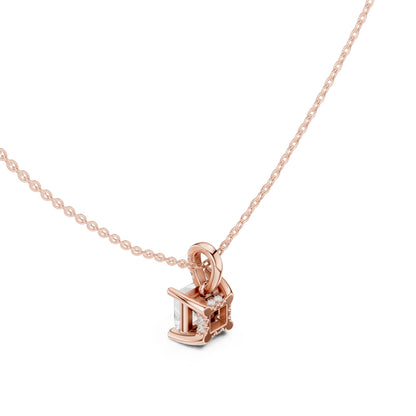 Princess Lab Grown Diamond Pendant