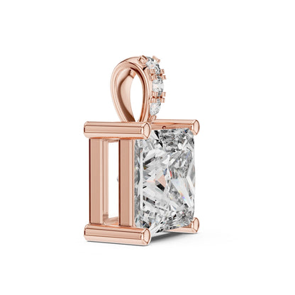Princess Lab Grown Diamond Pendant