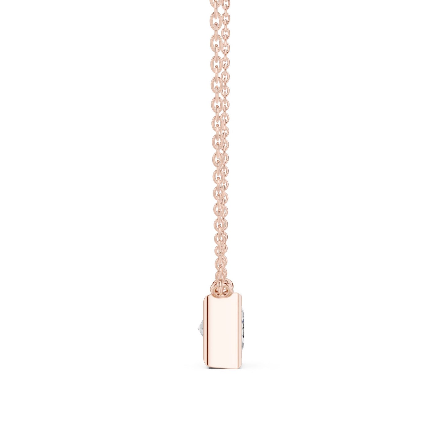 Princess Lab Grown Diamond Pendant