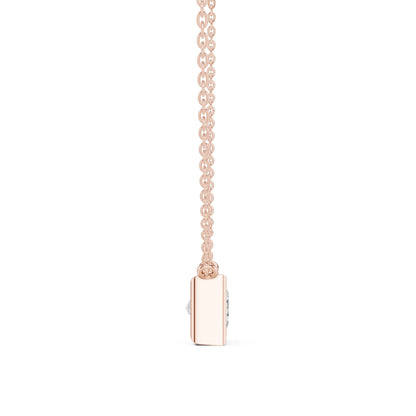 Princess Lab Grown Diamond Pendant