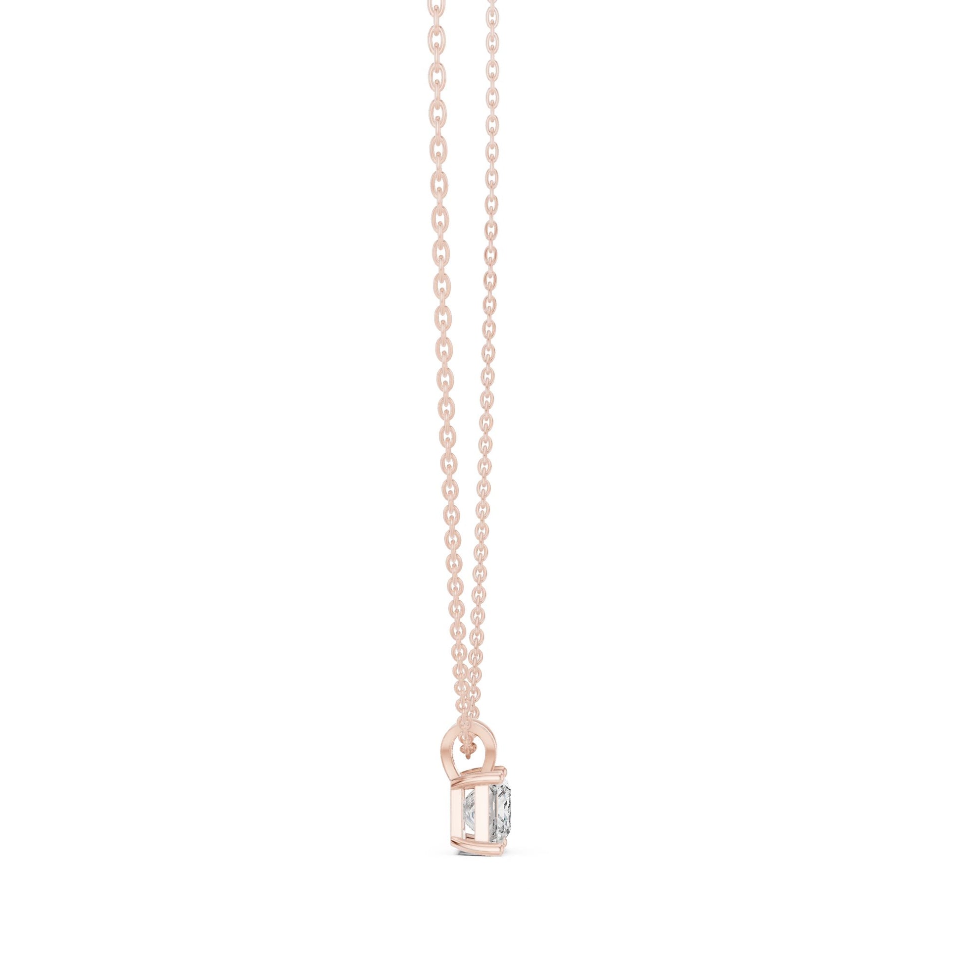 Princess Lab Grown Diamond Pendant