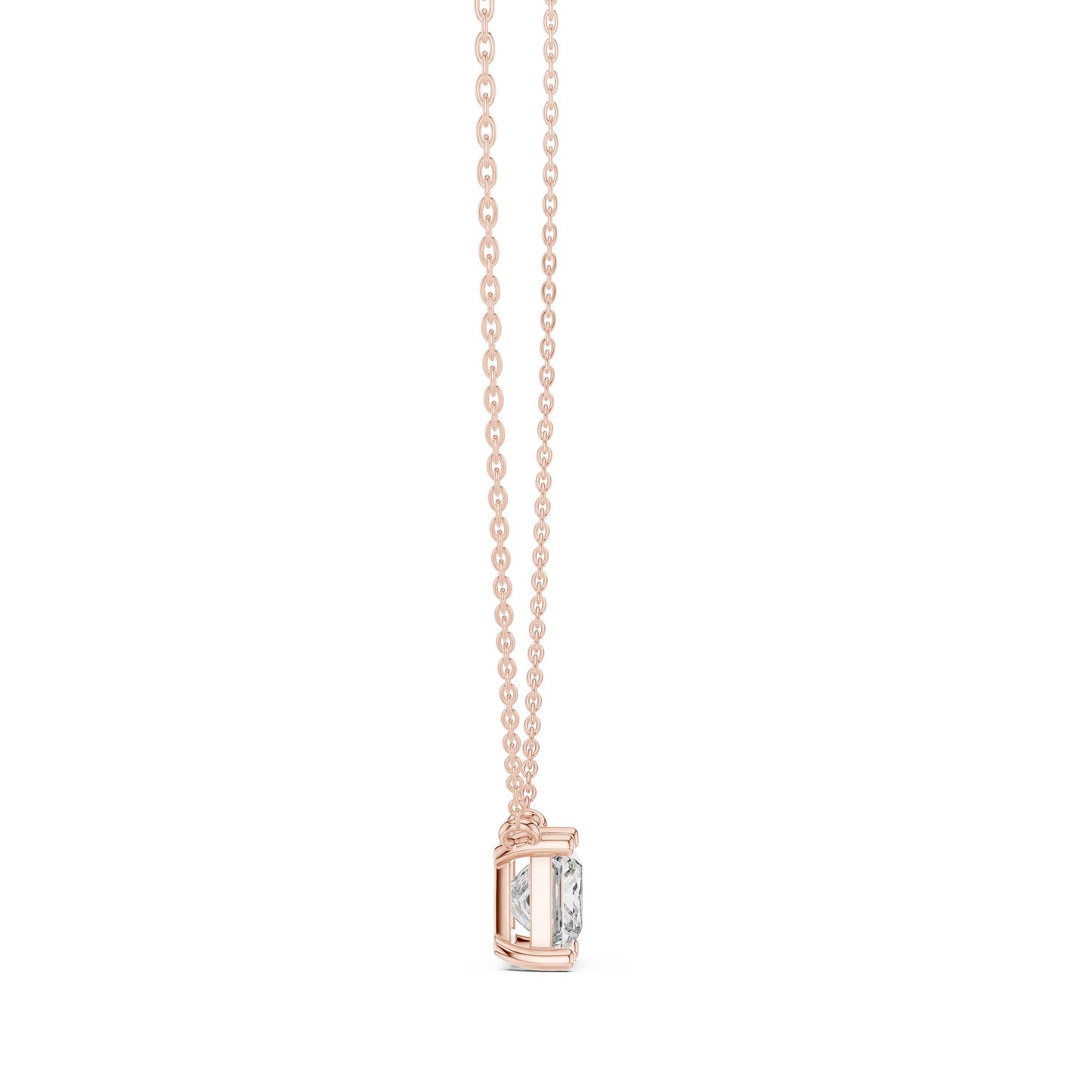 Princess Lab Grown Diamond Pendant