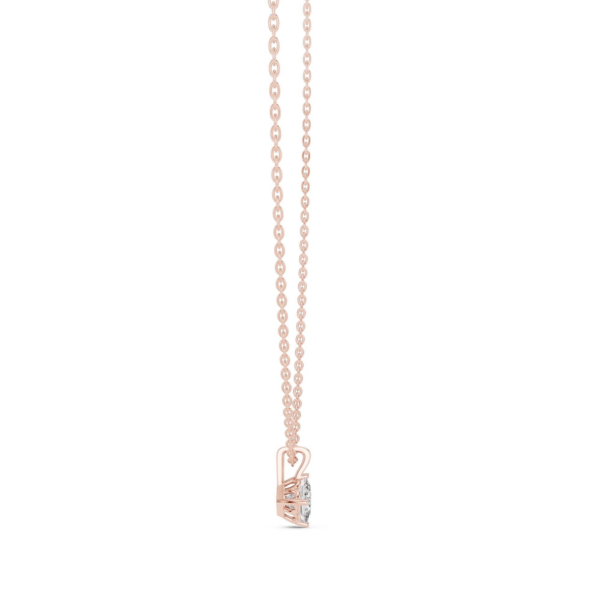 Princess Lab Grown Diamond Pendant