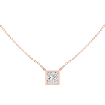 Princess Lab Grown Diamond Pendant