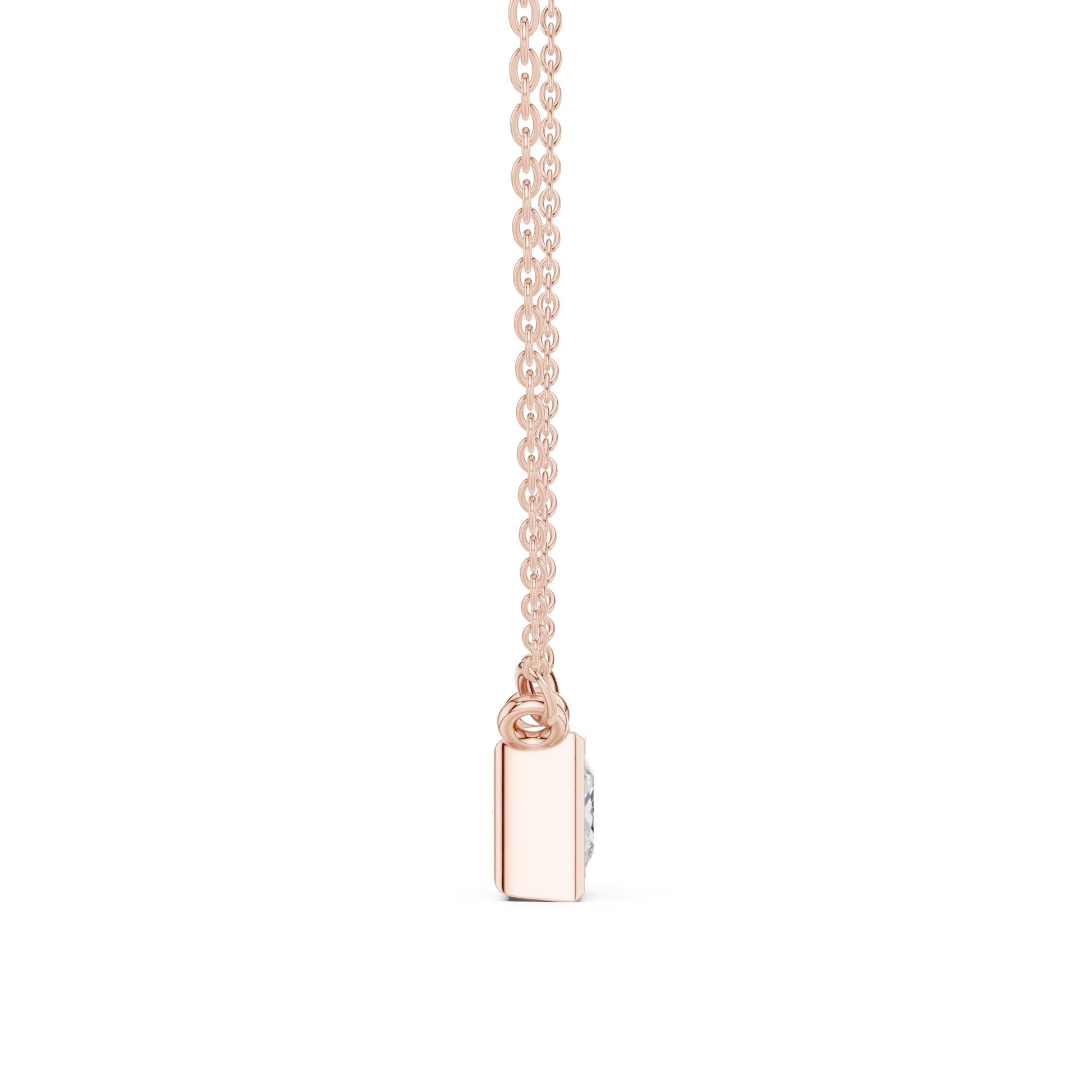 Princess Lab Grown Diamond Pendant