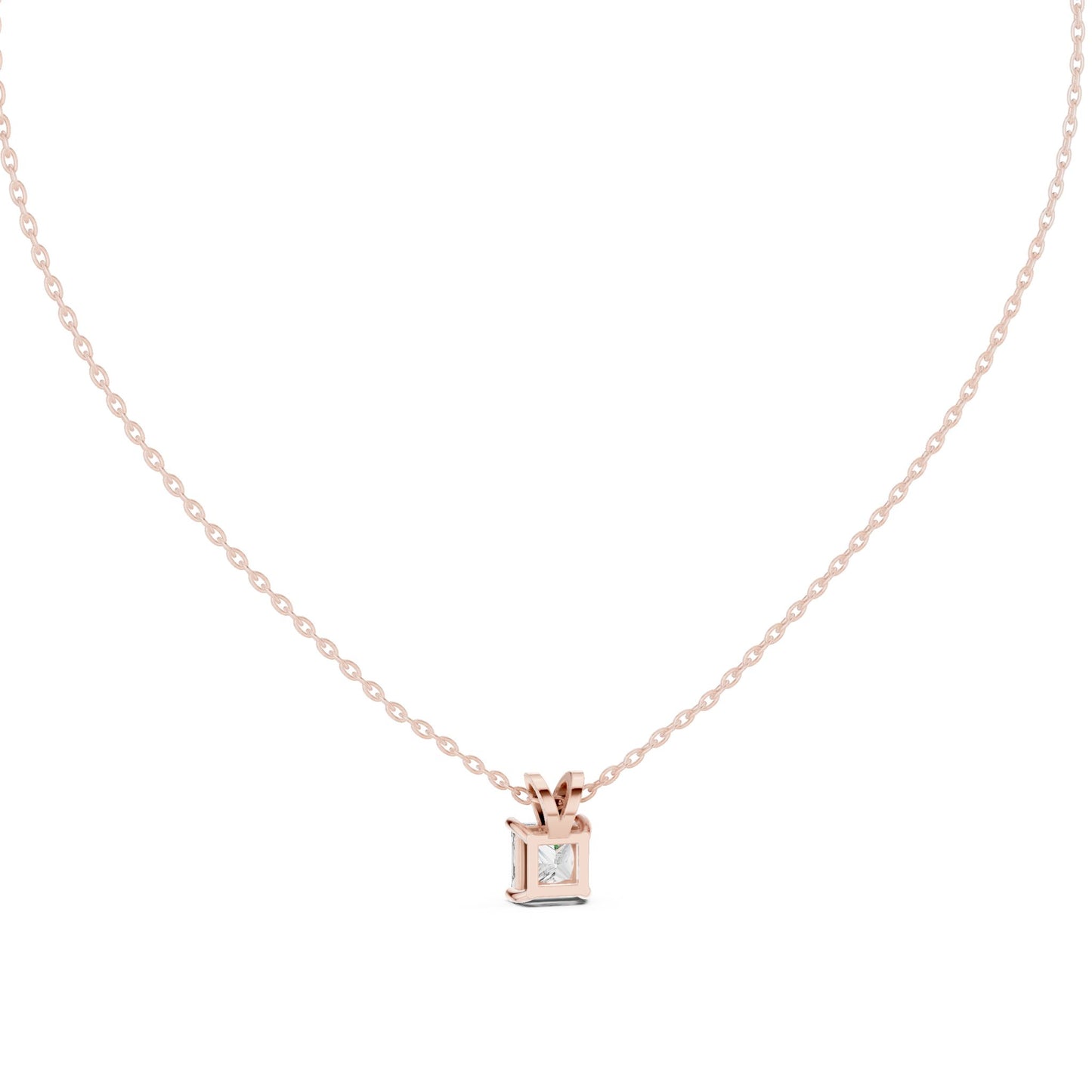 Princess Lab Grown Diamond Pendant