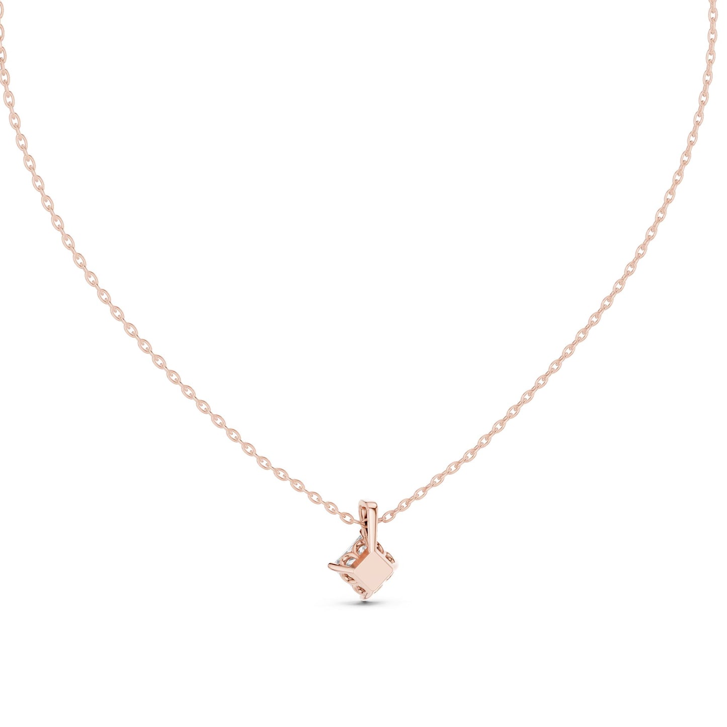 Princess Lab Grown Diamond Pendant