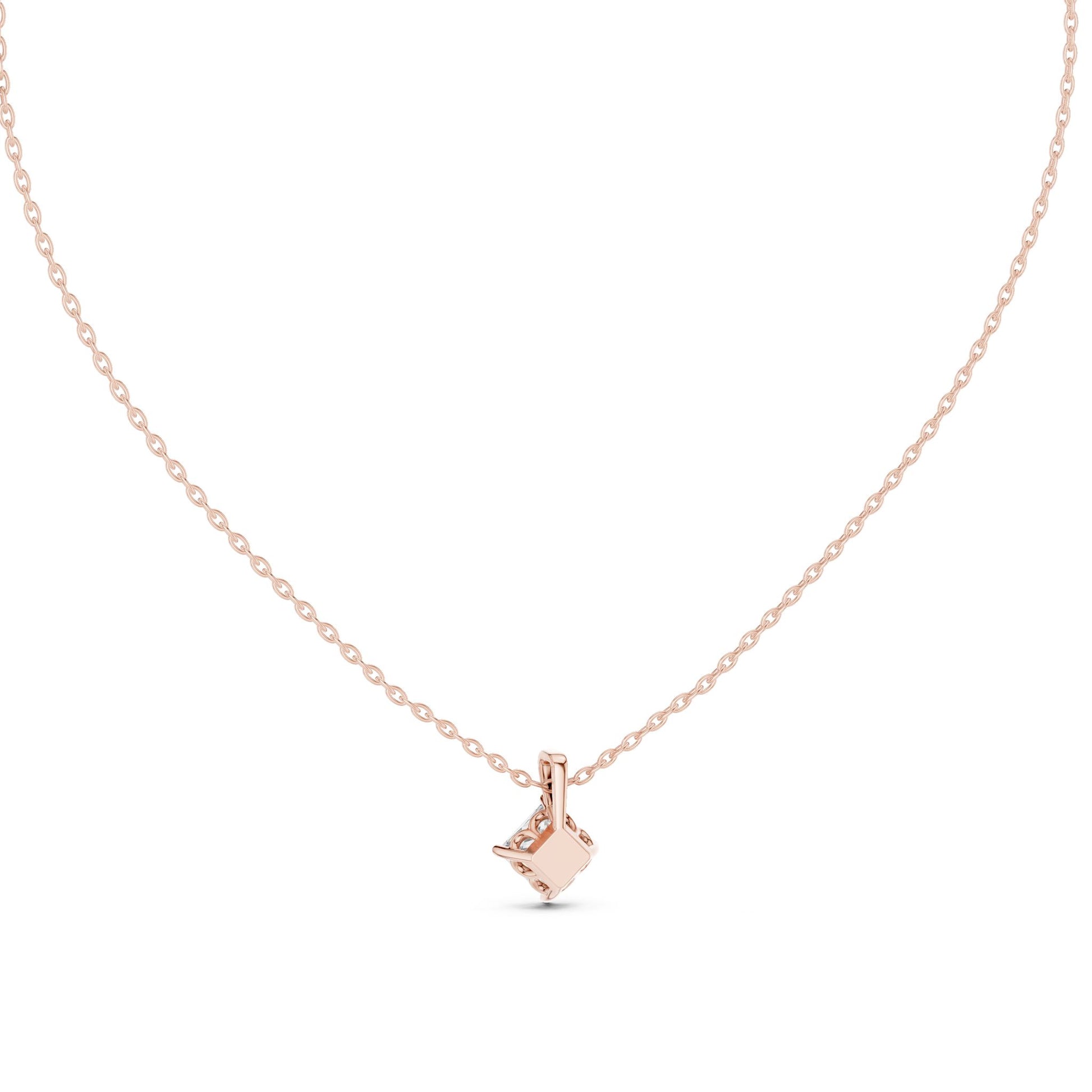 Princess Lab Grown Diamond Pendant
