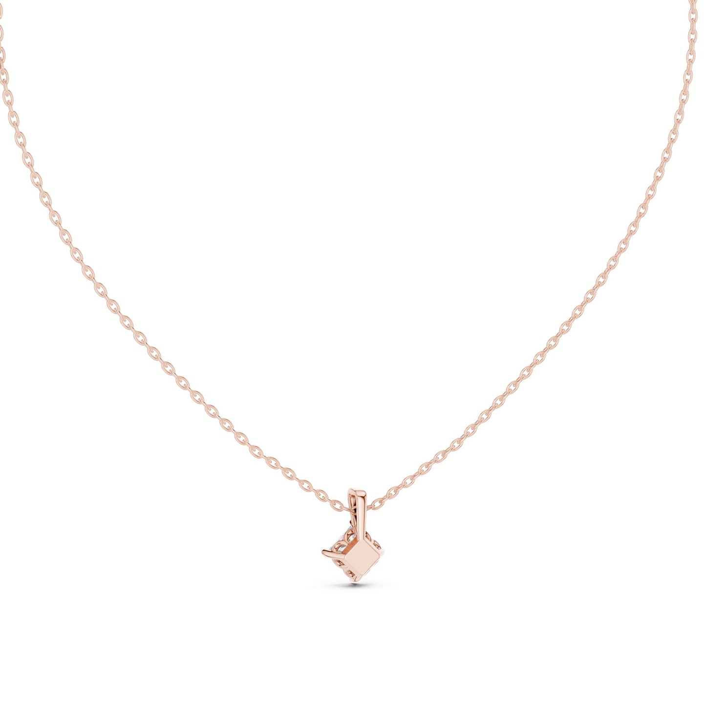 Princess Lab Grown Diamond Pendant