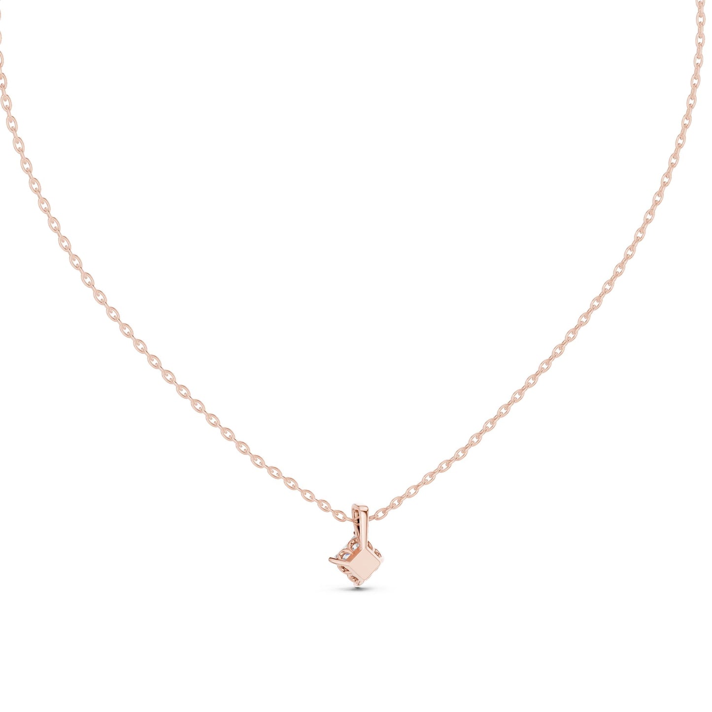 Princess Lab Grown Diamond Pendant