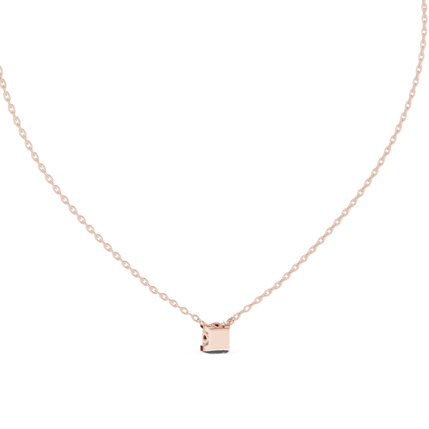 Princess Lab Grown Diamond Pendant