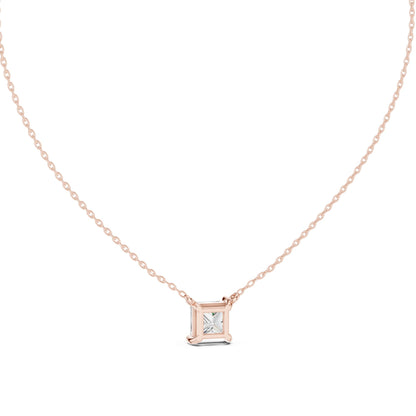 Princess Lab Grown Diamond Pendant