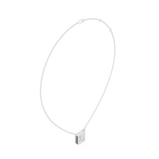 Princess Lab Grown Diamond Pendant