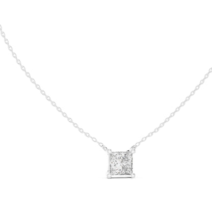 Princess Lab Grown Diamond Pendant