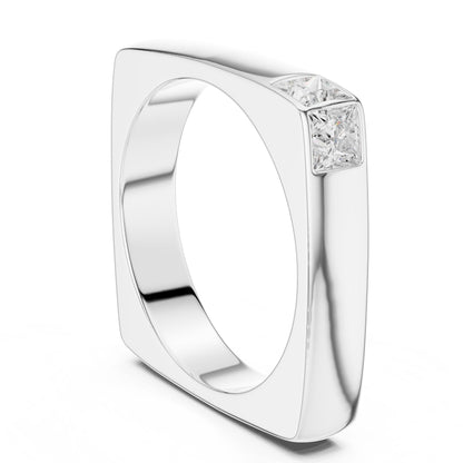 Men's Princess Lab Grown Diamond Ring