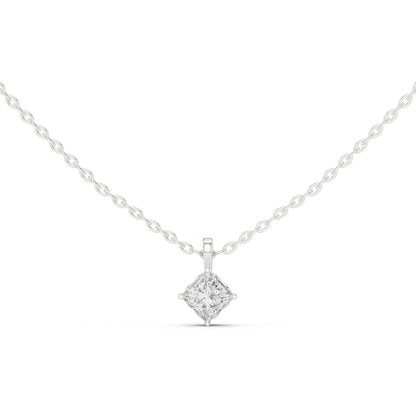 Princess Lab Grown Diamond Pendant