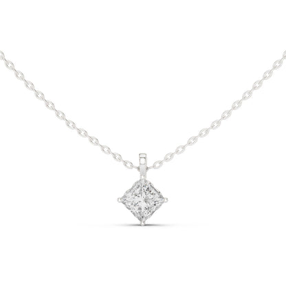 Princess Lab Grown Diamond Pendant