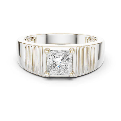 Men's Princess Lab Grown Diamond Ring