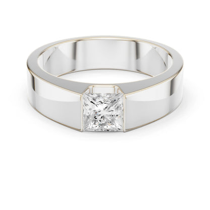 Men's Princess Lab Grown Diamond Ring