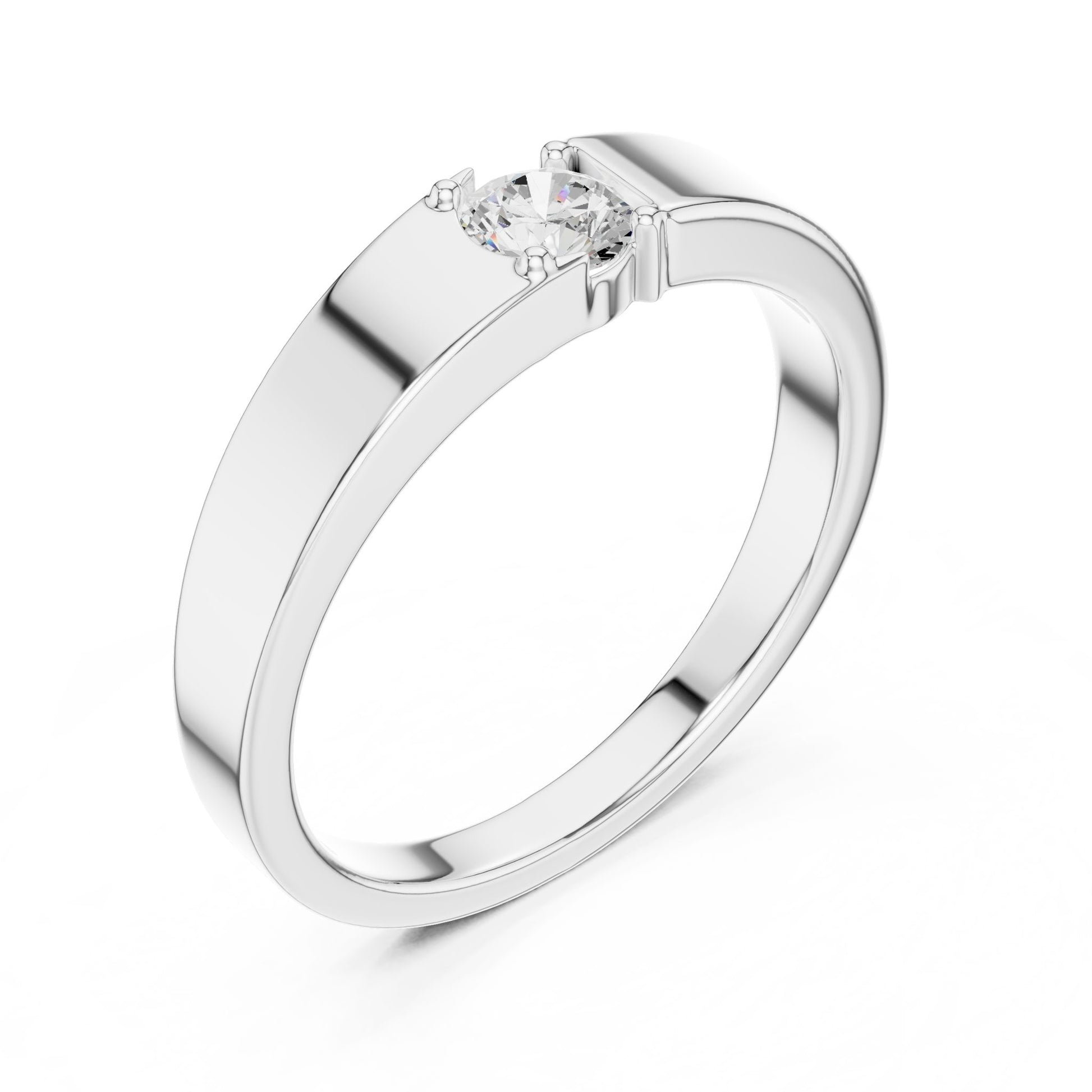 Men's Princess Lab Grown Diamond Ring