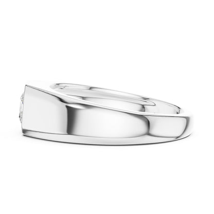 Men's Princess Lab Grown Diamond Ring