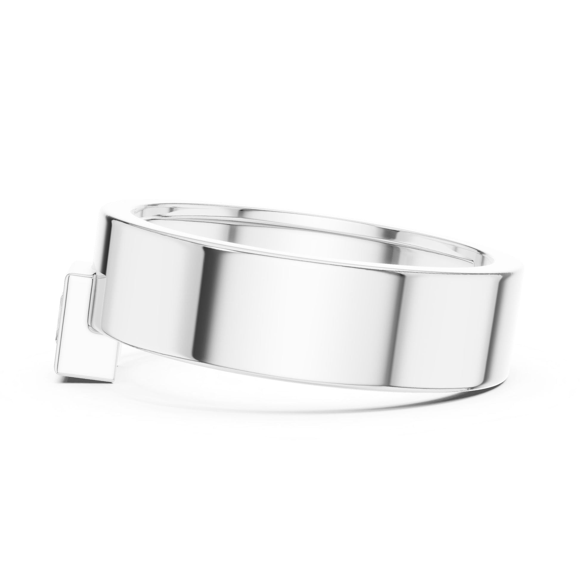 Men's Princess Lab Grown Diamond Ring