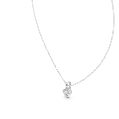 Princess Lab Grown Diamond Pendant
