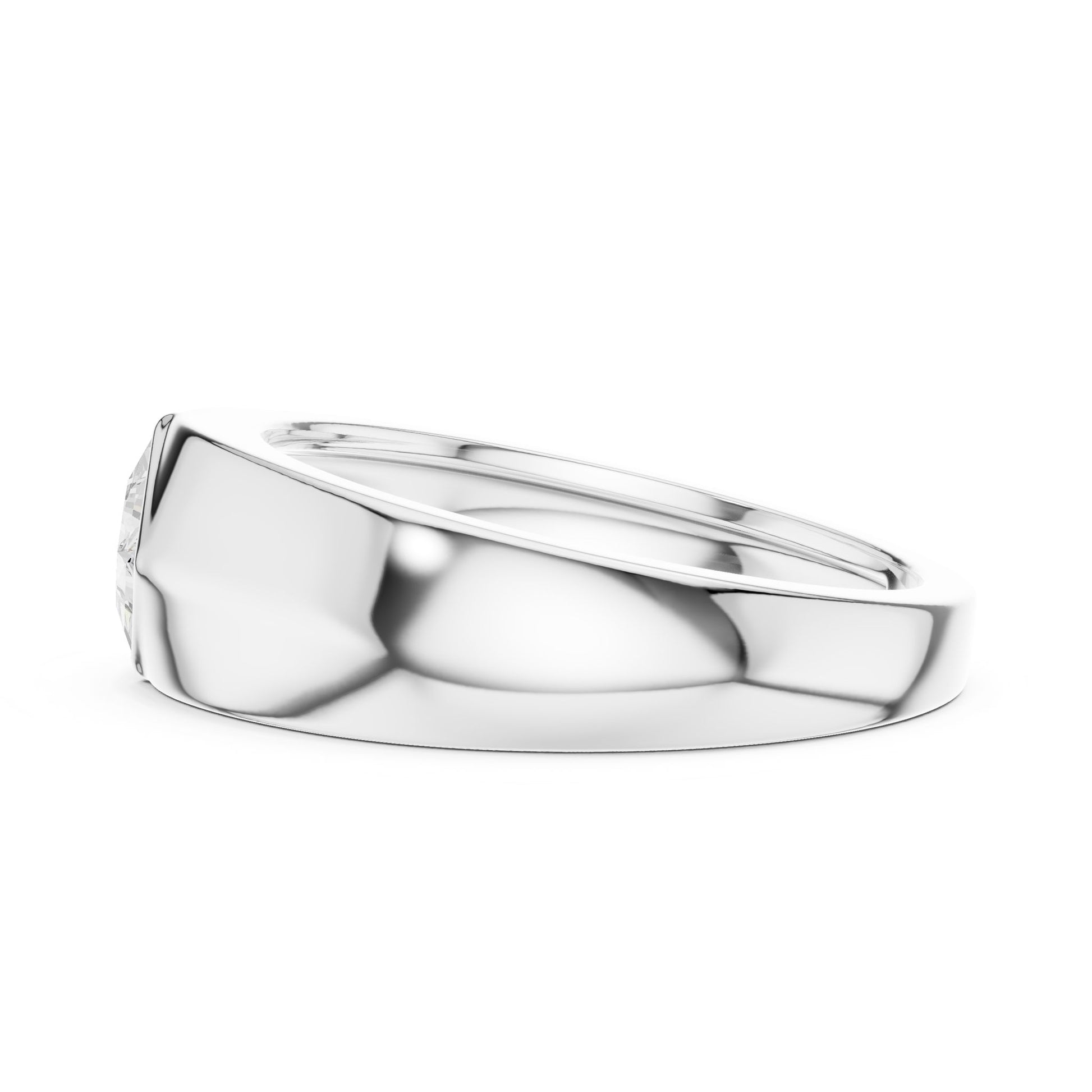 Men's Princess Lab Grown Diamond Ring