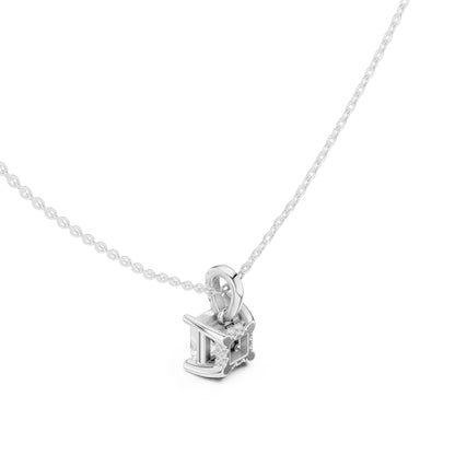 Princess Lab Grown Diamond Pendant