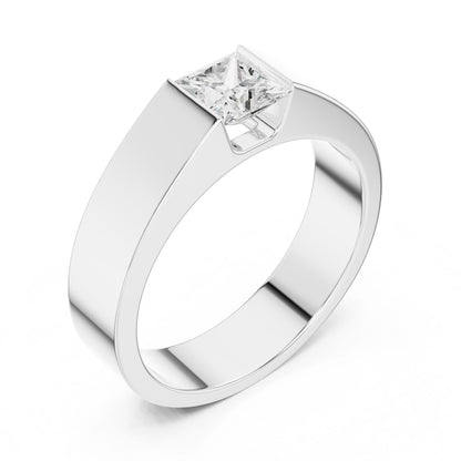 Men's Princess Lab Grown Diamond Ring