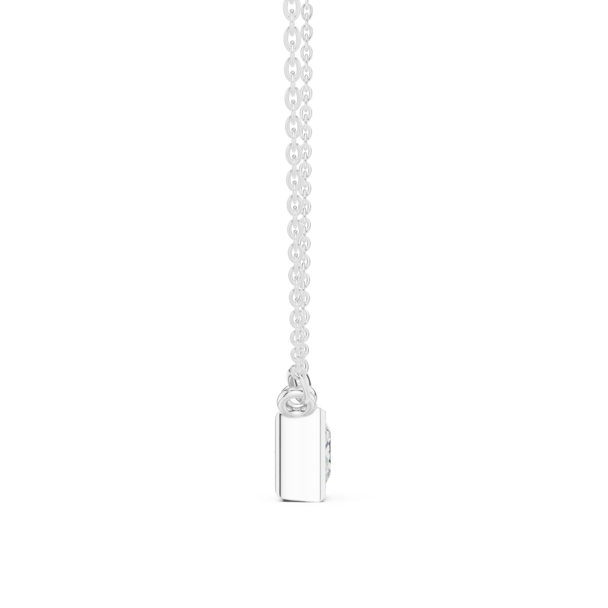 Princess Lab Grown Diamond Pendant